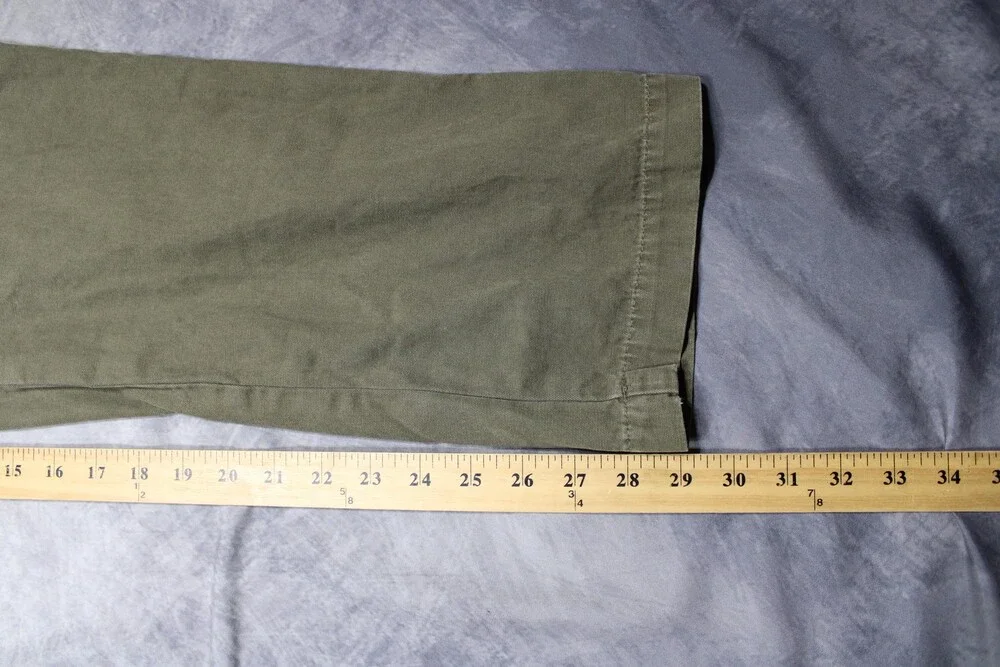 Polo Ralph Lauren Straight Fit Chino Pants Mens 38x30 Olive Green Nautical Goods